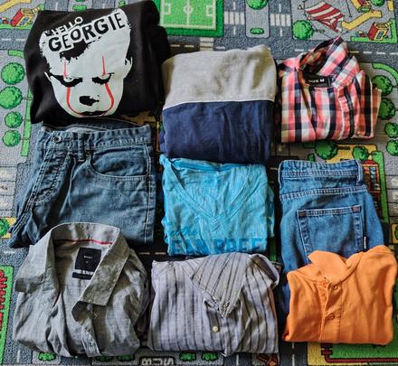 Balík oblečenia s a m, m