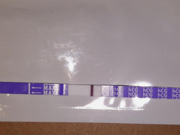 Prečo mám len slabú čiarku na teste?