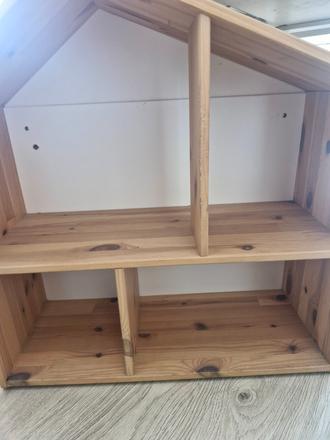 Políčka flisat domček ikea, 