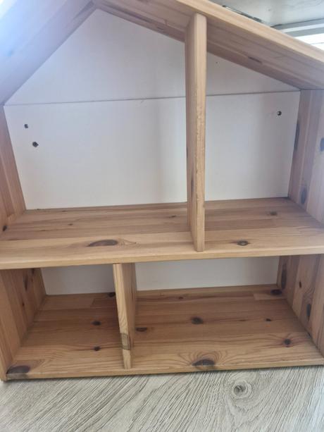 Políčka flisat domček ikea, 