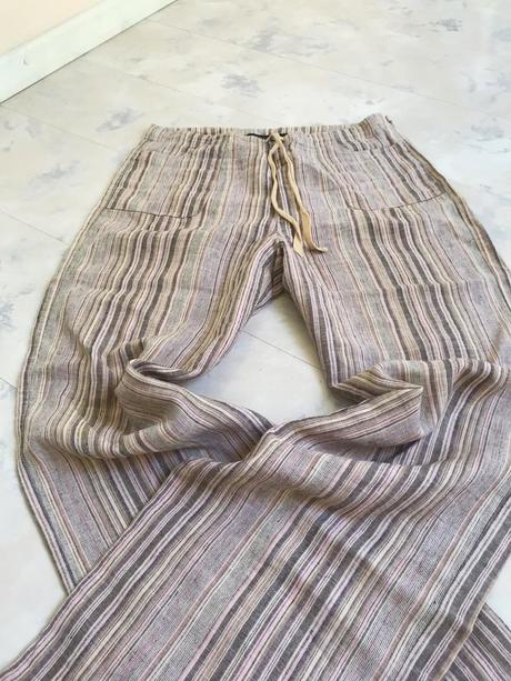 Ľanové nohavice, dorothy perkins,l