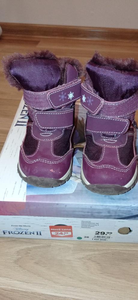 Snehule frozen, deichmann,26