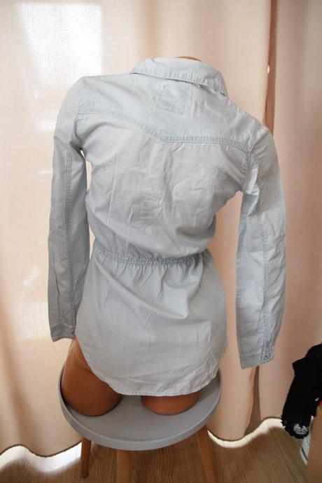 Bledo modrá rifľová košeľa xs, reserved,xs