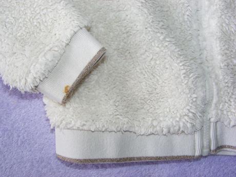 Teplá chlpatá mikina h&m - 98/104, h&m,104