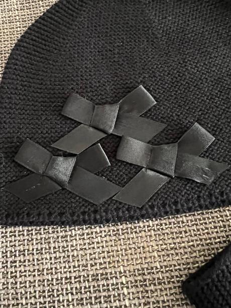 Čiapka a šál, lili gaufrette, 