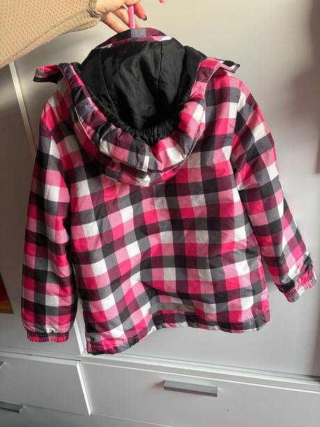 Lupilu lyžiarska kockovaná bunda, crivit,122