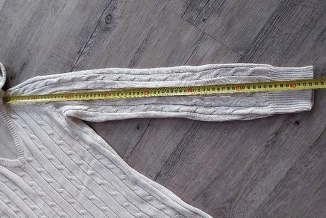 Pletený pulóver s kapucňou, m