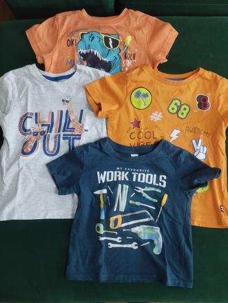 Chlapčenské tričká, takko,104