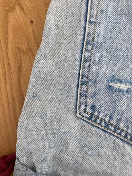 Denimove sortky, pull&bear,l