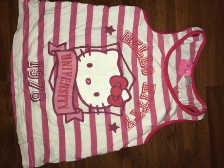 Dievčenský letný hello kitty balík - 5 kusov, 122–134