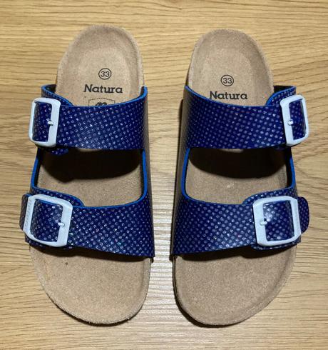 Kožené šľapky / prezuvky, 33