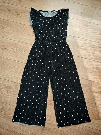 Krásny bodkovaný overal, h&m,140