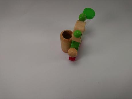 Stojanček na kefku s presýpacími hodinami žabka, 