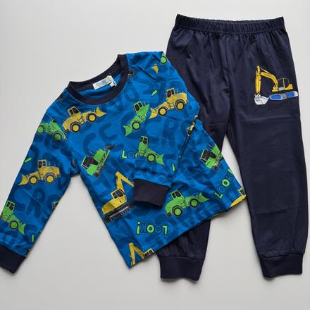 Chlapčenské pyžamo tractor tmavomodrá, 104 / 116 / 128