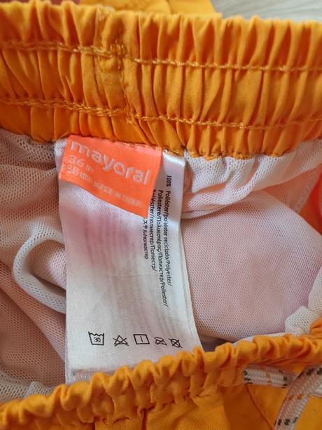 Plavkové kraťasy a klobúk mayoral 98, mayoral,98