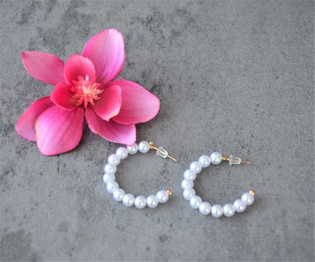 Perličkové náušnice,