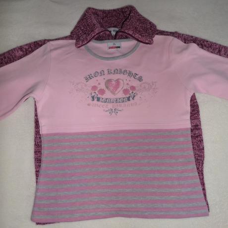 Teplé tepláky veľ.158 + tričko + sveter, 158–170