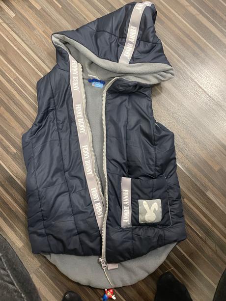 Štýlová vesta funny bunny šedá, funny bunny,110