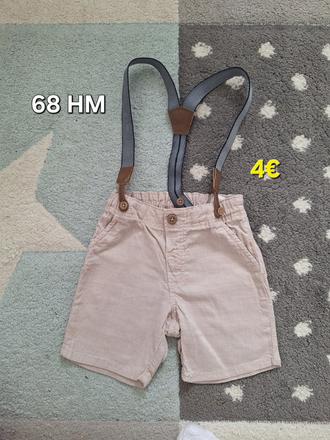 Kratasy na traky 68, h&m,68
