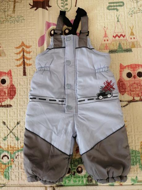 Modré otepľovaky, veľkosť 74, 74