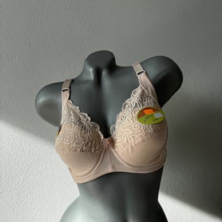 Jemne vystužená podprsenka s kosticami 8124 béžová, 85d / 90d / 100d