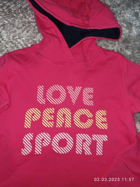 Mikina a legíny, bonprix,140