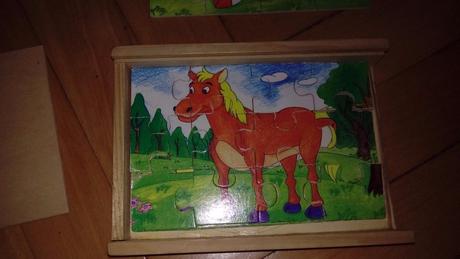 Drevené puzzle, 