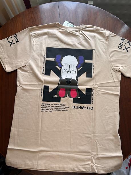 Tričko off white, xxl