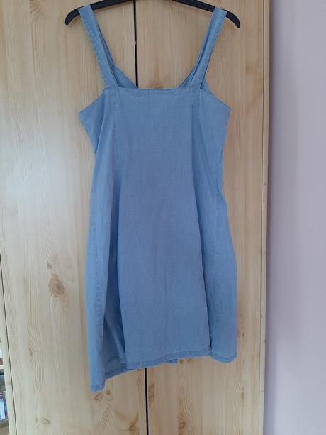 Riflové šaty, vero moda,s