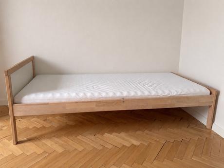 Detská posteľ ikea sniglar s roštom,matracom70x160, šírka (cm): 70,dĺžka (cm): 160