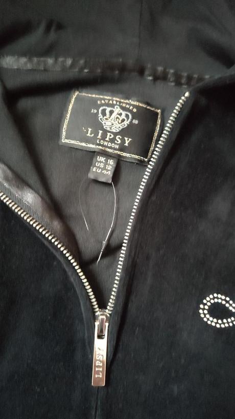 Lipsy nádherná plyšová mikina, lipsy london,44