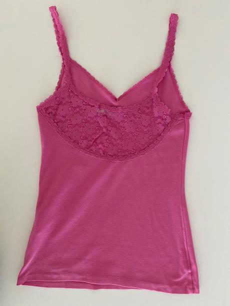 Ruzove tielko gilly hicks, abercrombie&fitch,s