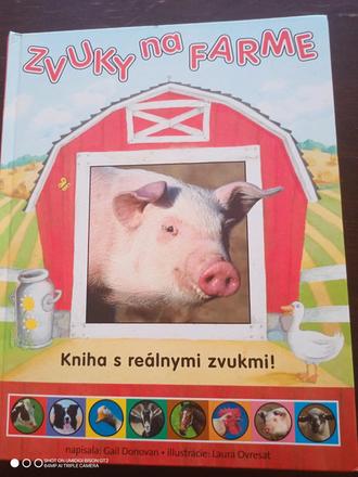 Logopedická kniha zvuky na farme.,
