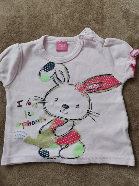 Tričko zo zajkom, cactus clone,62