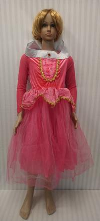 Kostým princezná šípková ruženka, 8-10r, 128-140,