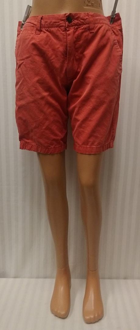 Pánske tehlové kraťasy, h&m obvod pása 86 cm, 31, h&m