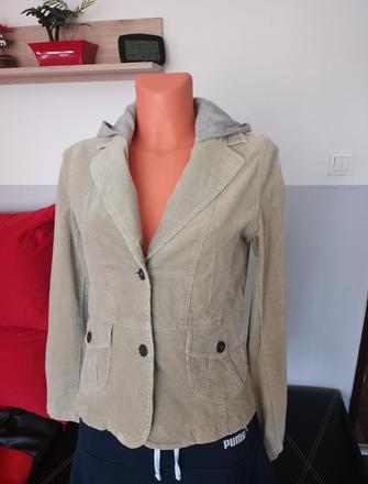 Športové menčestrové sako, s