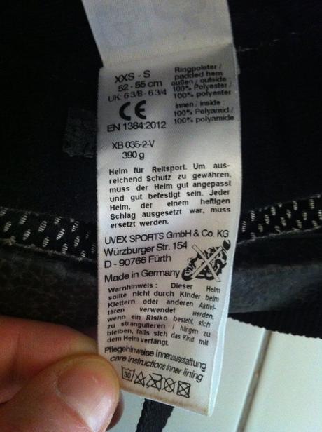 Jazdecká prilba uvex, uvex