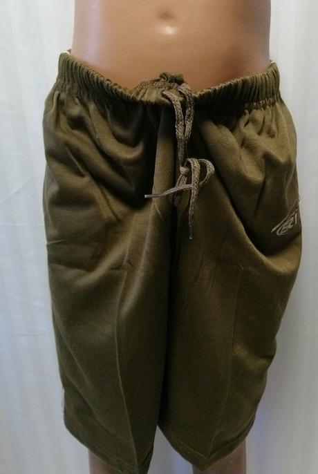 Chlapč. hnedé šortky šport, era fashion, 128, 128