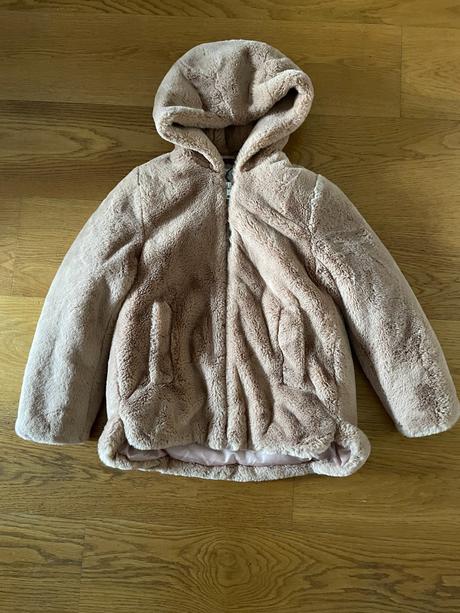 Kožušinková bundička, zara,140