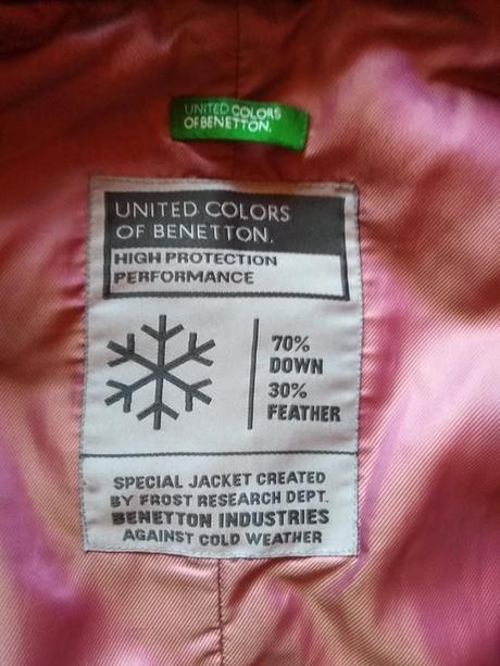 Bunda benetton xs, benetton,xs