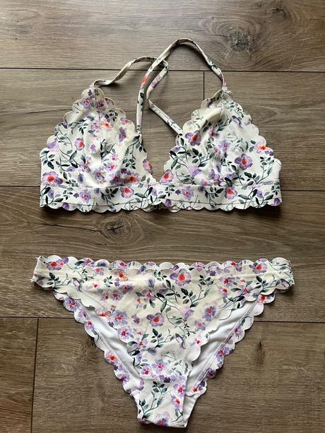 Kvetinkové plavky, h&m