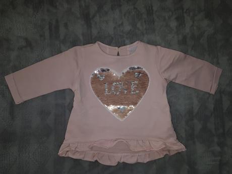 Tričko s flitrami 74, 74