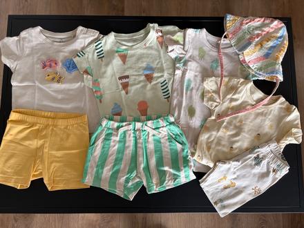 Lindex letný balík oblečenia, 68–80