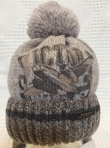 Zimná chlapčenská čiapka jamiks frodo hnedá, 68 / 74 / 80 / 86