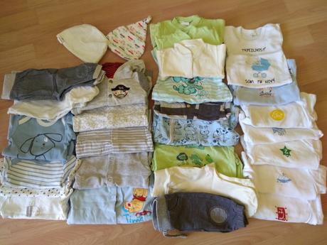 Balík oblečenia v. 56-62, 50–62