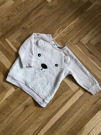 Mikina macko hm, h&m,80