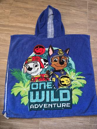 Kúpacie pončo paw patrol 104-134, 116