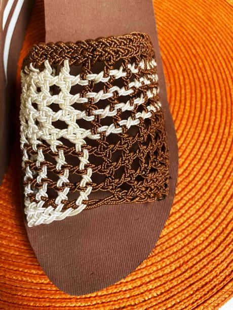 Šlapky na plnej platforme, 38