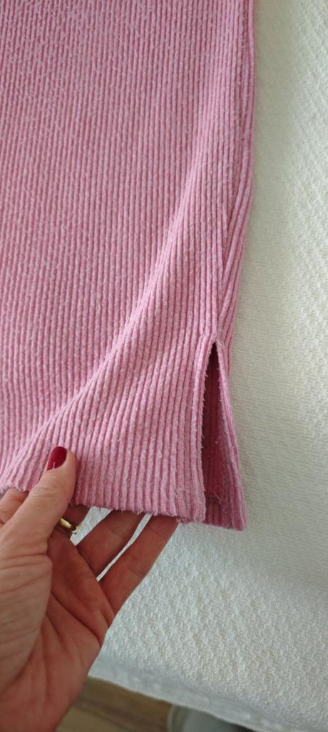 Wide leg úpletové nohavice, reserved,158